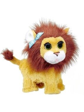 FurReal Friends Roarin' My Bouncin' Lion Interactive Toy Moves Spins Roars 2014